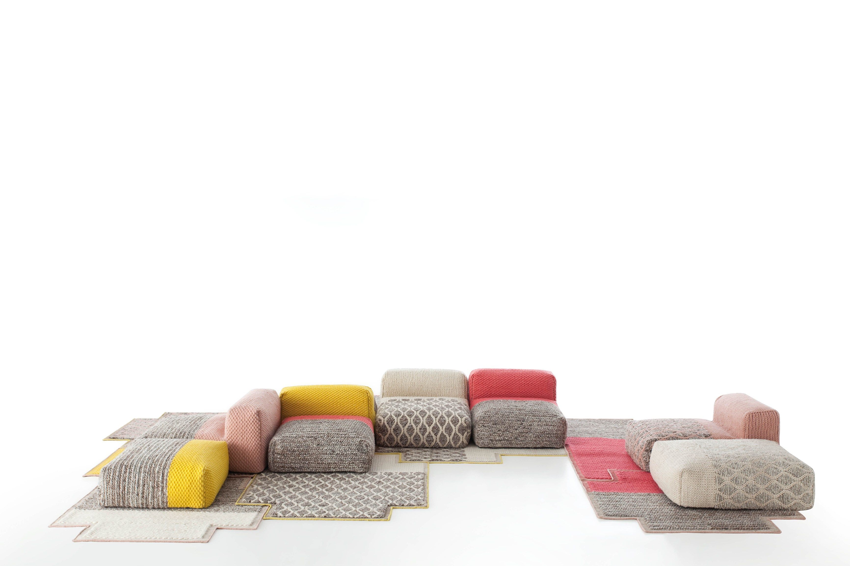 Шерстяной пуф GAN Mangas Spaces ARCH-00120596 - Вид №1