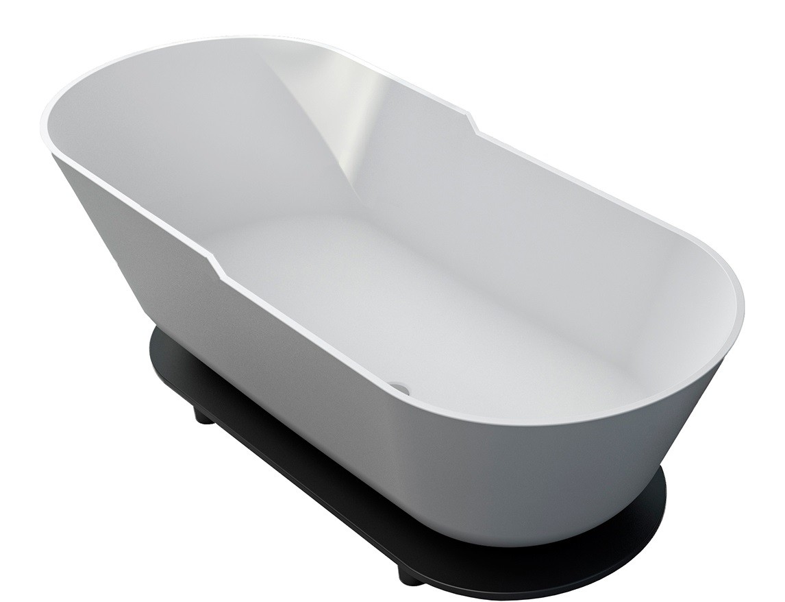 Ванна из искусственного камня Kerrock Atys 00953 хромотерапия Словения Kolpa-San  - Вид №1