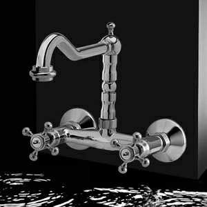 Смеситель настенный 7RAOPE01 Geda Nextage Rubico с поворотным изливом