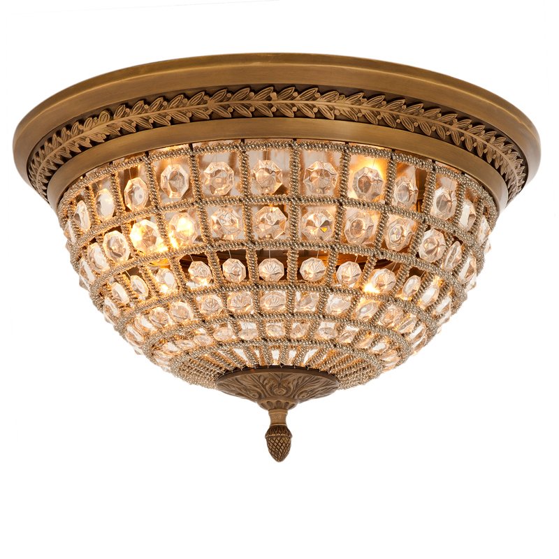 Потолочный светильник Kasbah от Eichholtz Латунь 109133 EICHHOLTZ ДИЗАЙНЕРСКИЕ, EICHHOLTZ 062492 Латунь;прозрачный  - Вид №7