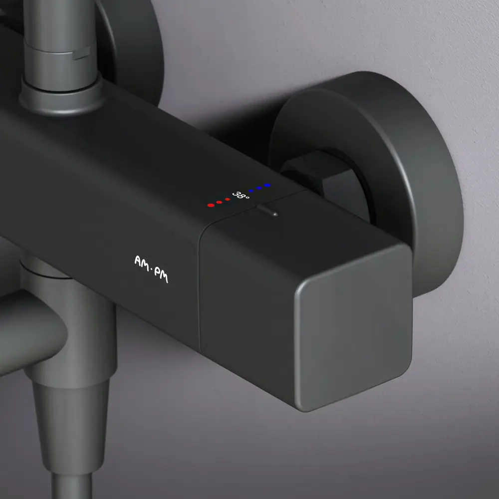 Душевая система AM.PM Flash с термостатом и телескопической штангой 89346526 STLM-1502415 - Вид №11