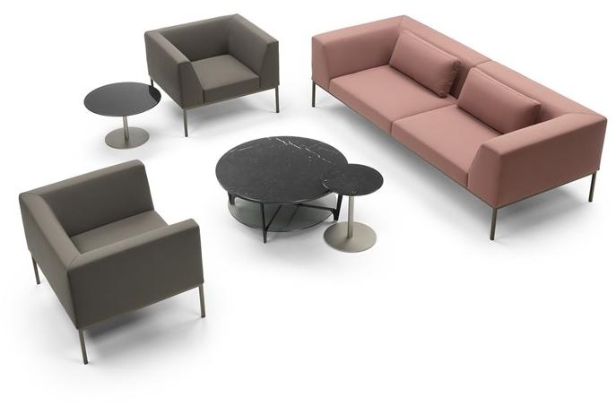 Marelli Кресло с обивкой из ткани с подлокотниками Brooklyn 9bro101 - Вид №4