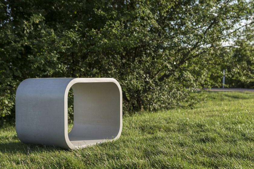 CO33 Бетонная скамья Opus O60b - Вид №3