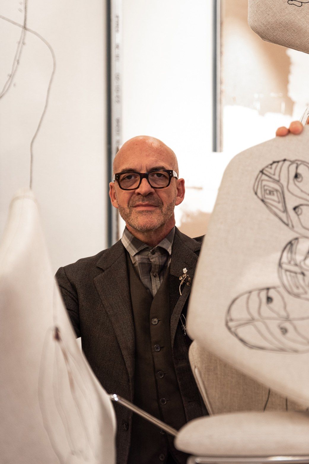 Стул с мягкой тканью Saba Italia Нью-Йорк ARCH-00078086 - Вид №4