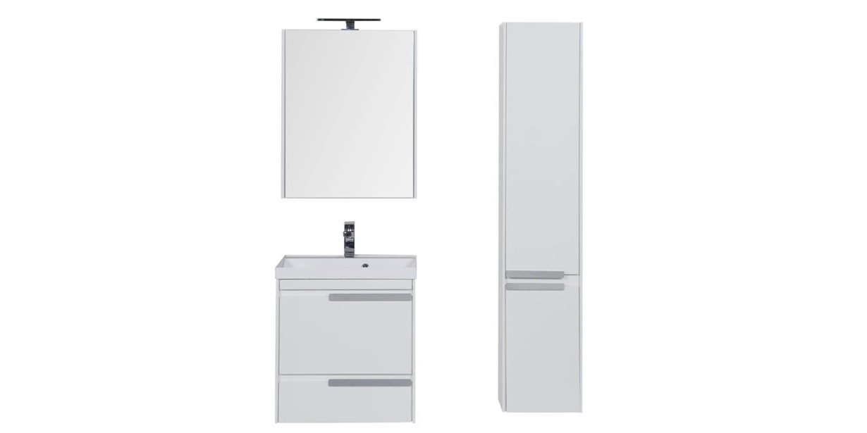 Комплект мебели Aquanet Тиволи 60 белый 00180558 - Вид №1