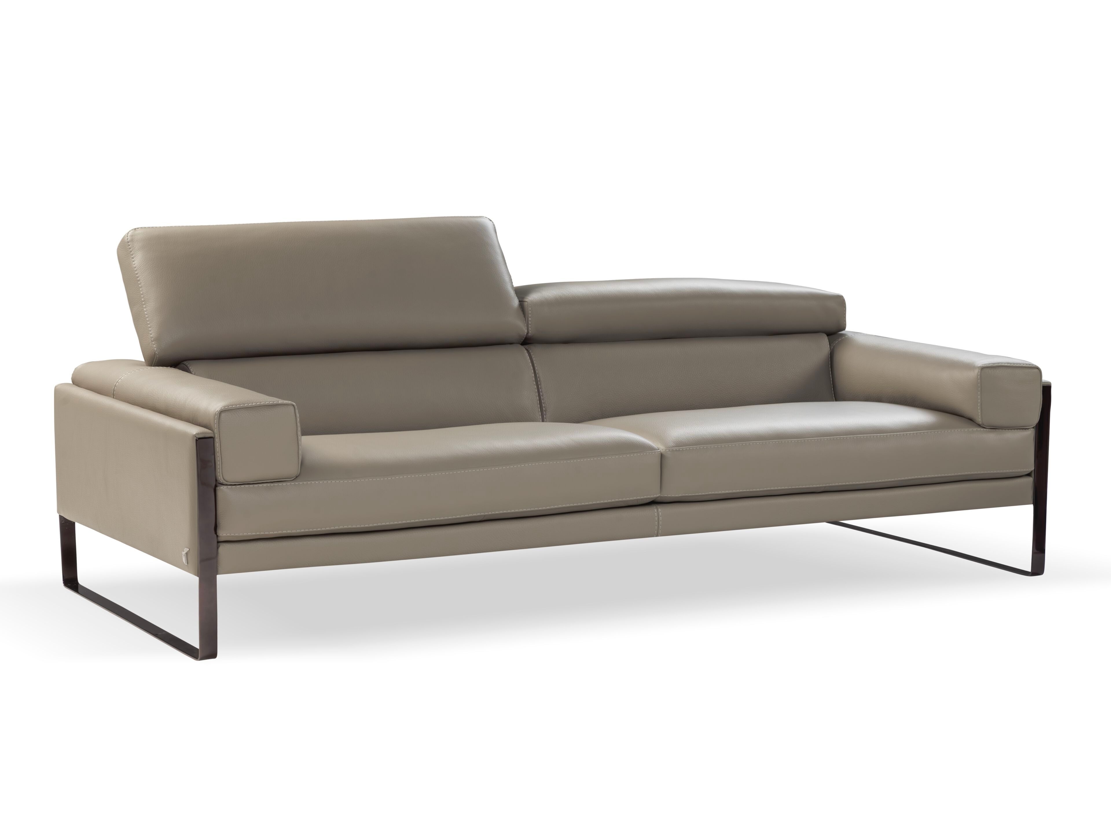 Кожаный диван с подголовником Calia Italia премиум ARCH-00124292