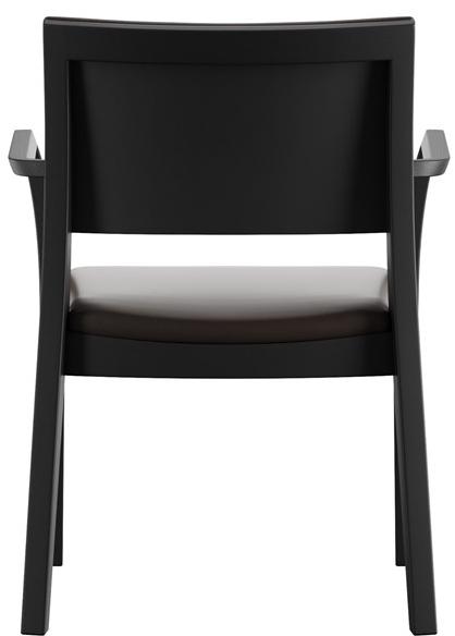 horgenglarus Штабелируемый стул из массива дерева с подлокотниками  6-693a  - Вид №8