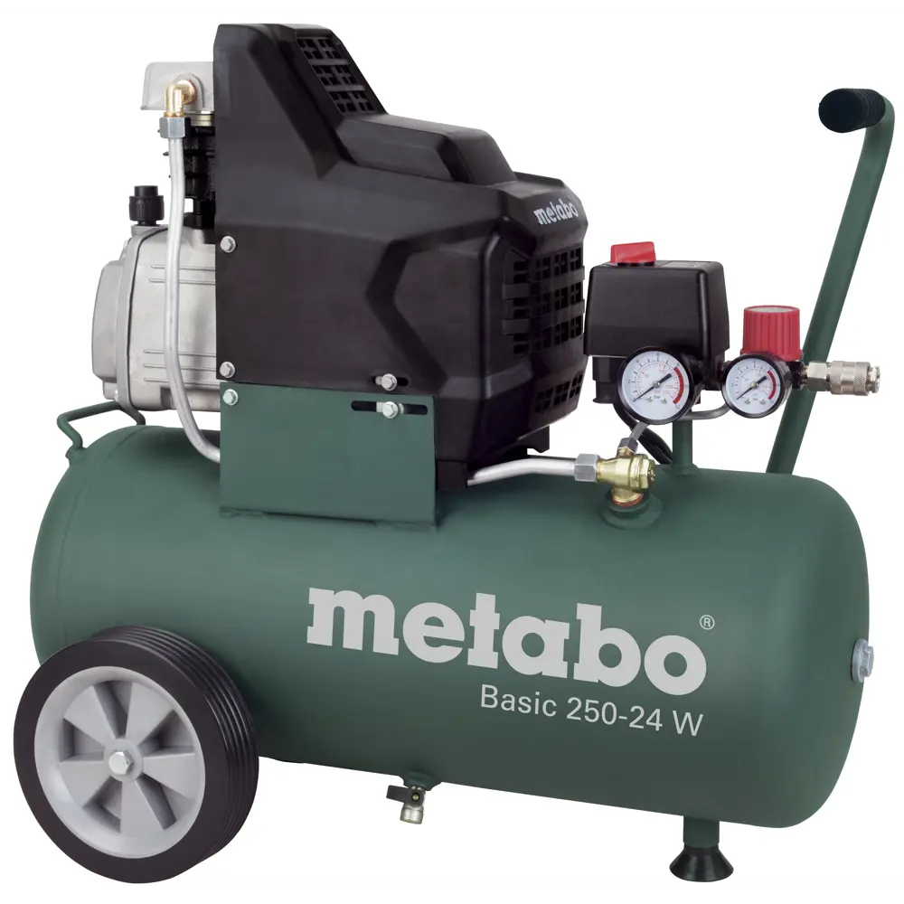 Компрессор поршневой Metabo Basic 250-24 W 601533000, 24 л 200 л/мин 15674446 STLM-2053464  - Вид №2