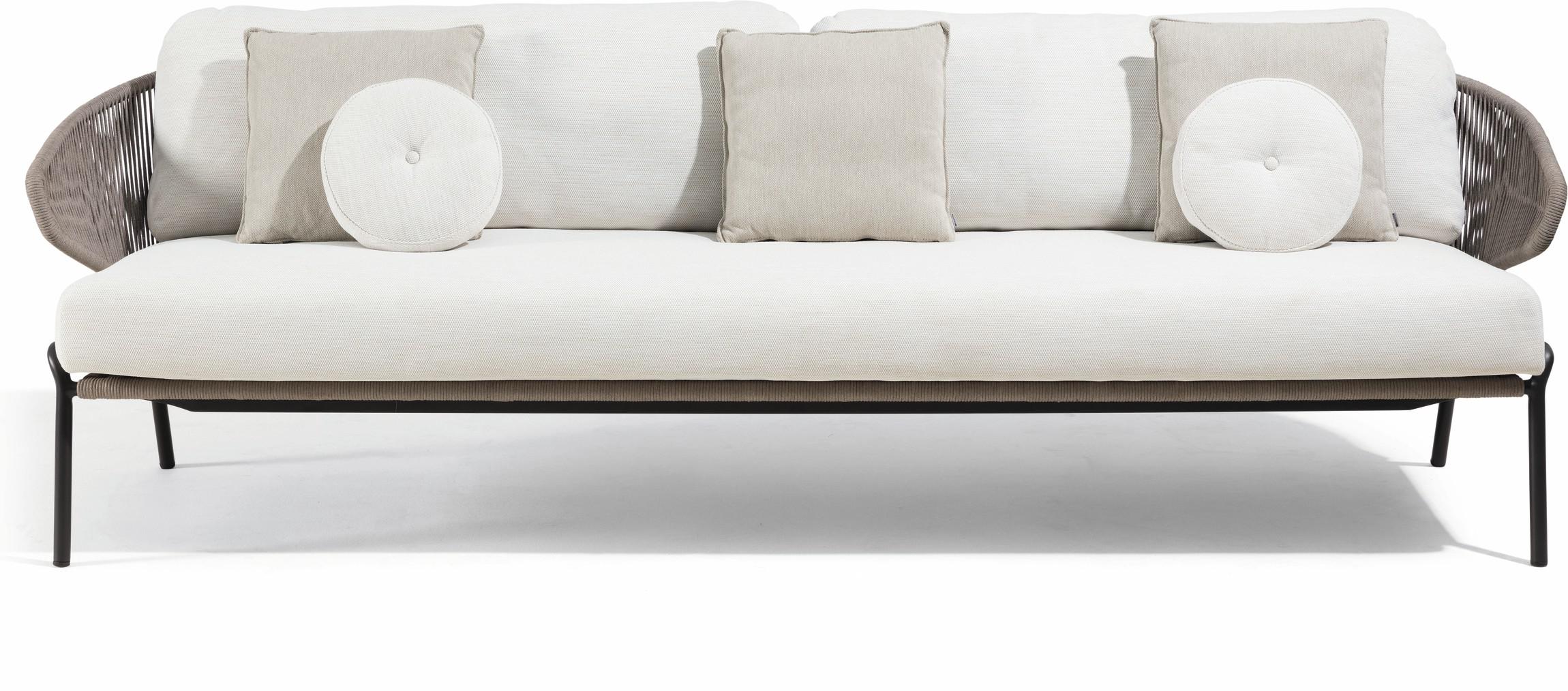 3 мест. диван фиксированный лава бронза Manutti Radius MNST747 - Вид №1