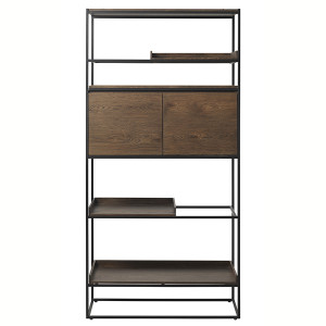 40833020 Шкаф книжный , rivoli, 90х38х180 см Unique Furniture