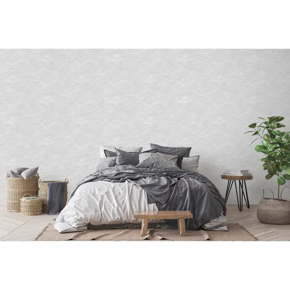 Обои флизелиновые Renowa Statuario серые 1.06 м Re585227 STLM-2070473