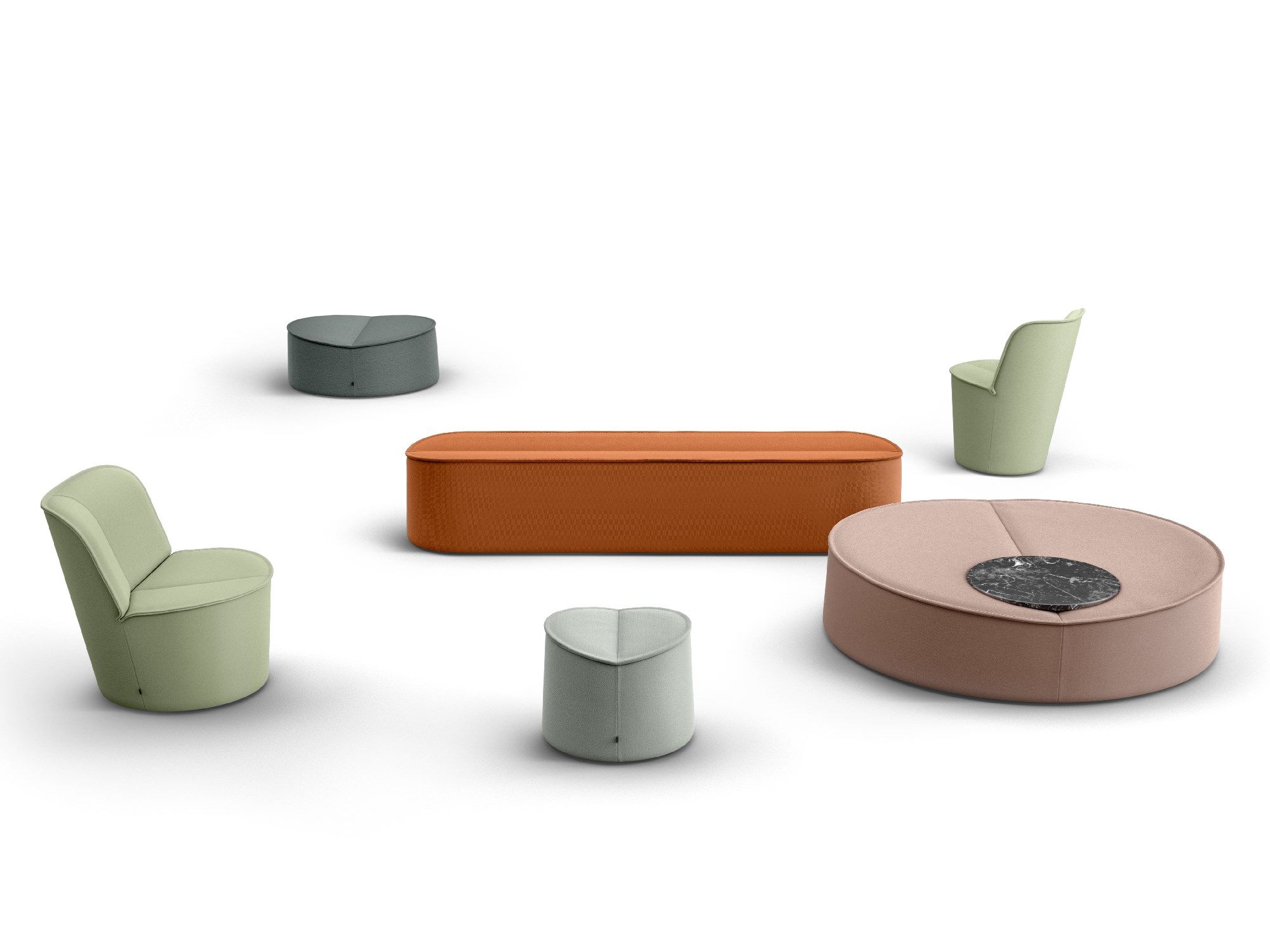 Ткань пуф COR Nenou ARCH-00141976 - Вид №3