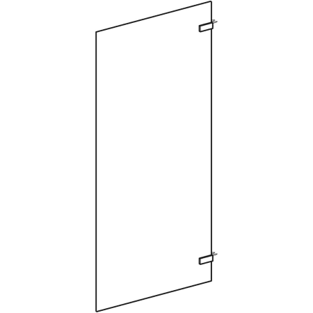 500.921.00.5 Душевая боковая перегородка IDO Design Geberit  - Вид №1