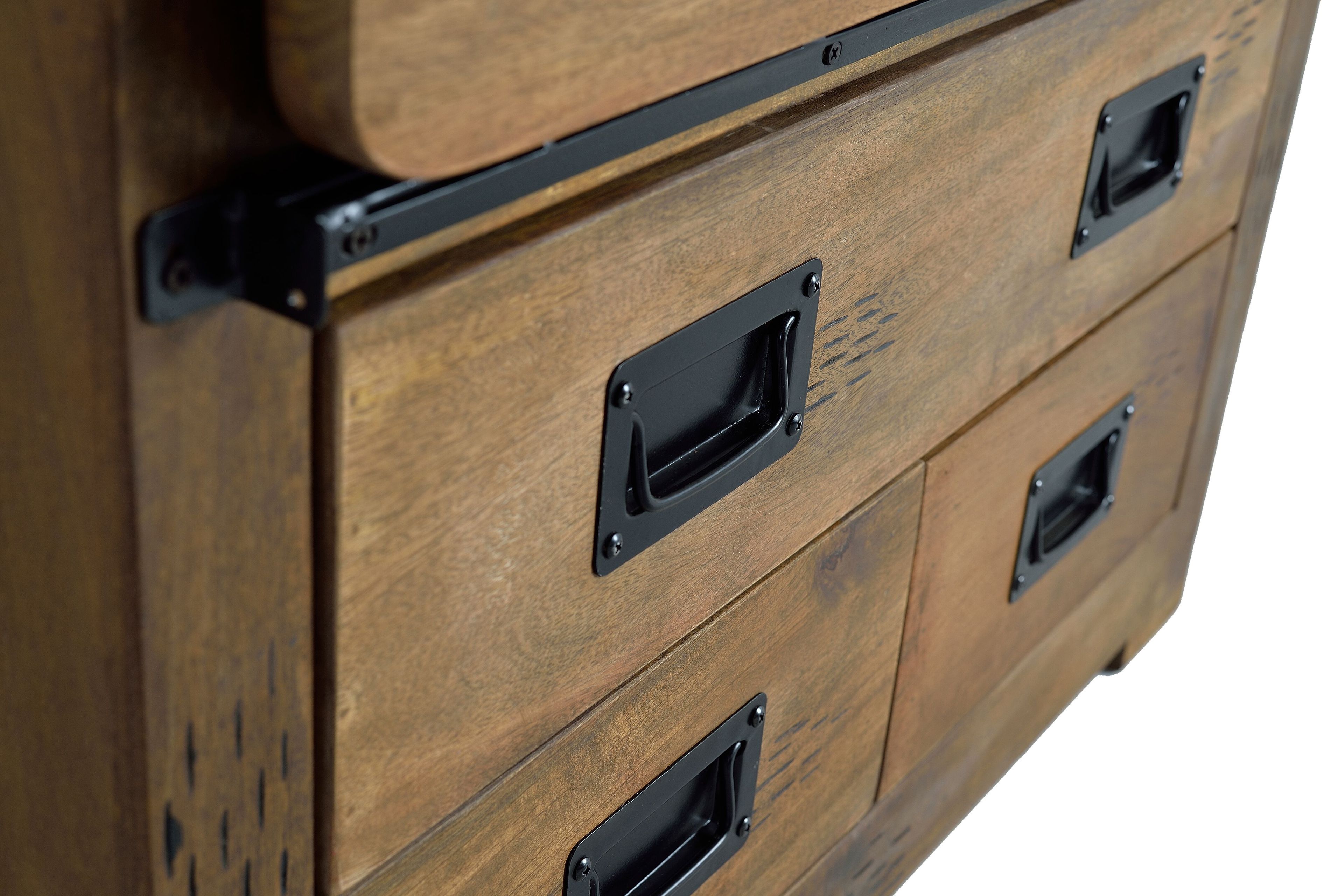 Шкаф из манго с раздвижными дверями Giner y Colomer Юпитер ARCH-00018600 - Вид №2