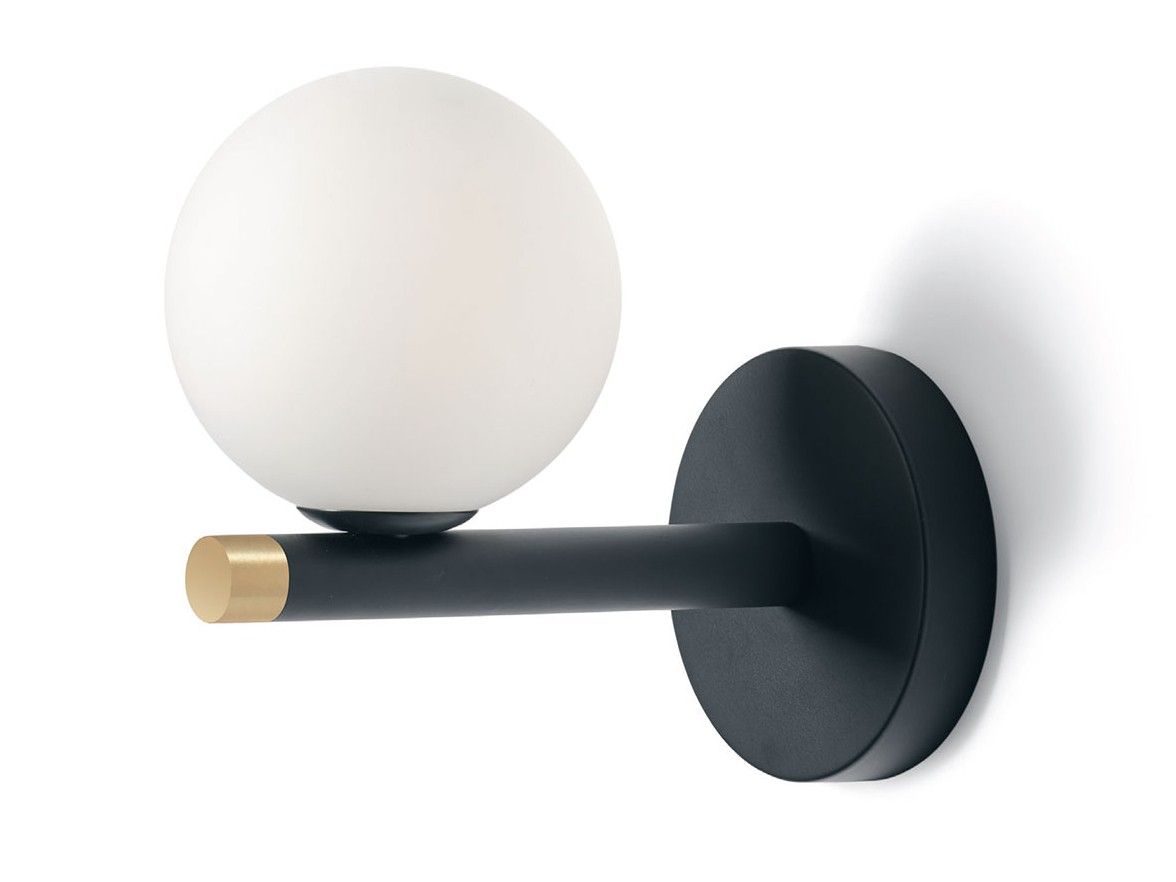 Металлические и опаловые стеклянные бра Miloox ARCH-00011378