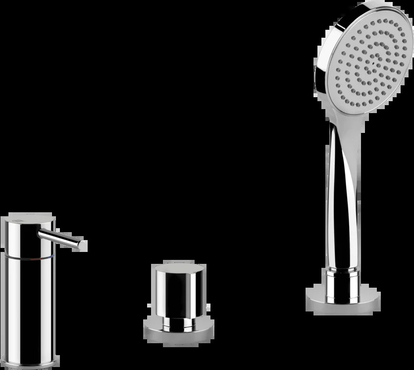 Смеситель для ванны 18643 031 Gessi Via tortona ХРОМ