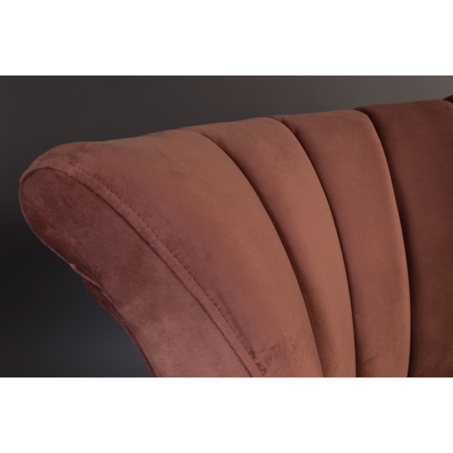 Кресло Flair розовое Dutchbone 3100050 - Вид №6