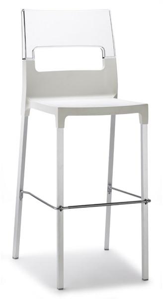 SCAB DESIGN Высокий штабелируемый табурет из полипропилена Diva sun-id-1419190 - Вид №1