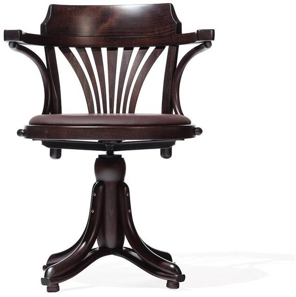 TON Вращающееся кресло из дерева со встроенной подушкой sun-id-1456156 - Вид №2