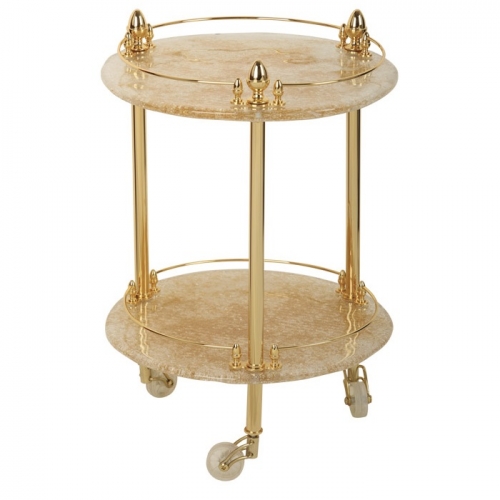 Столик на колесиках MIGLIORE Elizabetta ML.ELB-60.149.CR - хром  - Вид №1