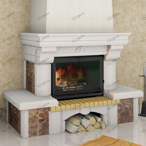 Каминная облицовка Мета Ноктюрн (имперадор) 800 3891