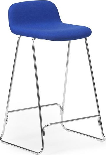 1401877 Barstool w. назад 65 Полная обивка cm Хром / Водолей Normann Copenhagen Just