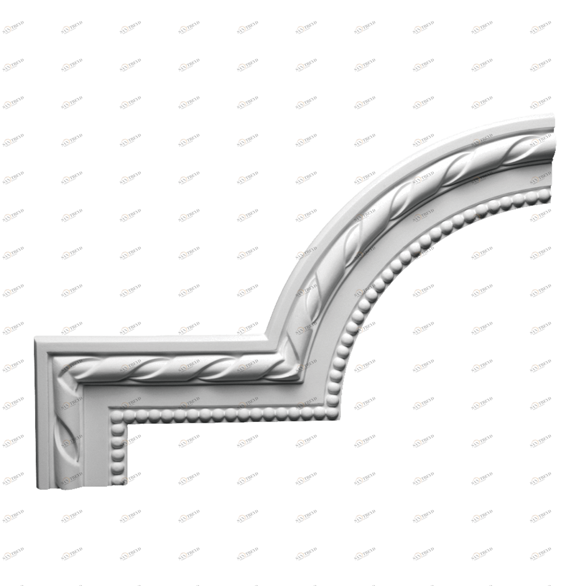 ЕВРОПЛАСТ 1.52.314 Угловой элемент 1.52.314 Пенополиуретан 