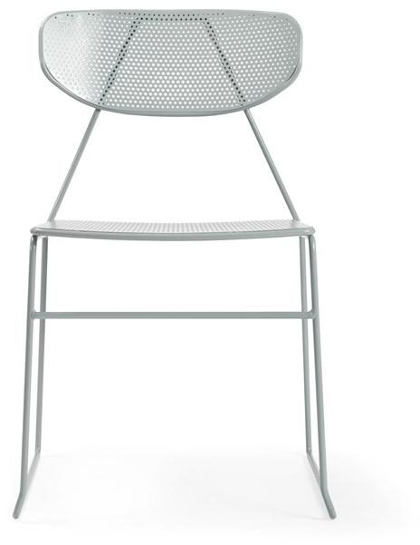 Deadgood Стул стальной штабелируемый с открытой спинкой Naked N1 - Вид №1