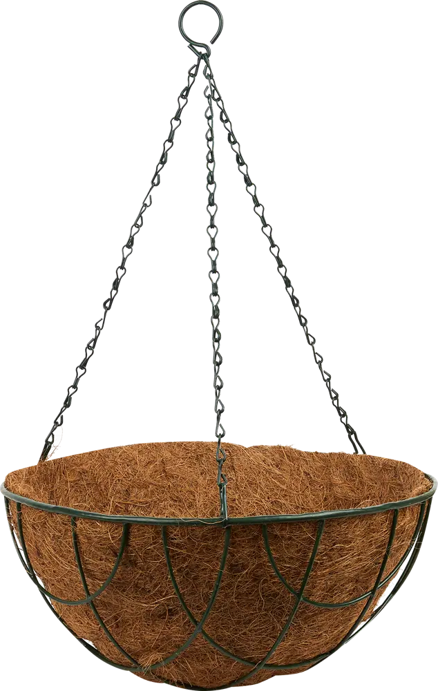 GARDEN SHOW Кашпо с кокосовым вкладышем для живых растений 83665715