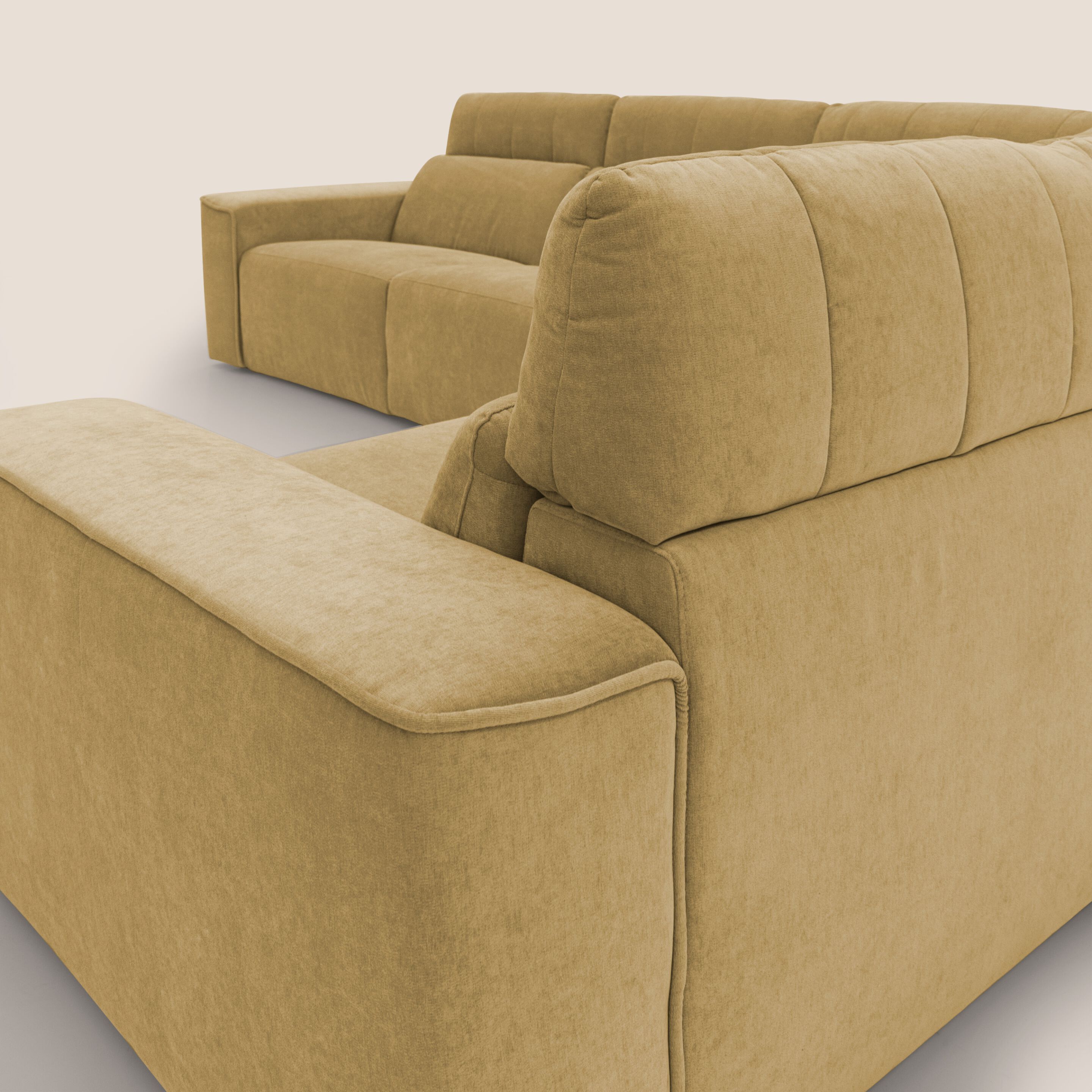 Угловой диван с откидной спинкой из ткани Divani.Store Clark ARCH-00090714 - Вид №93