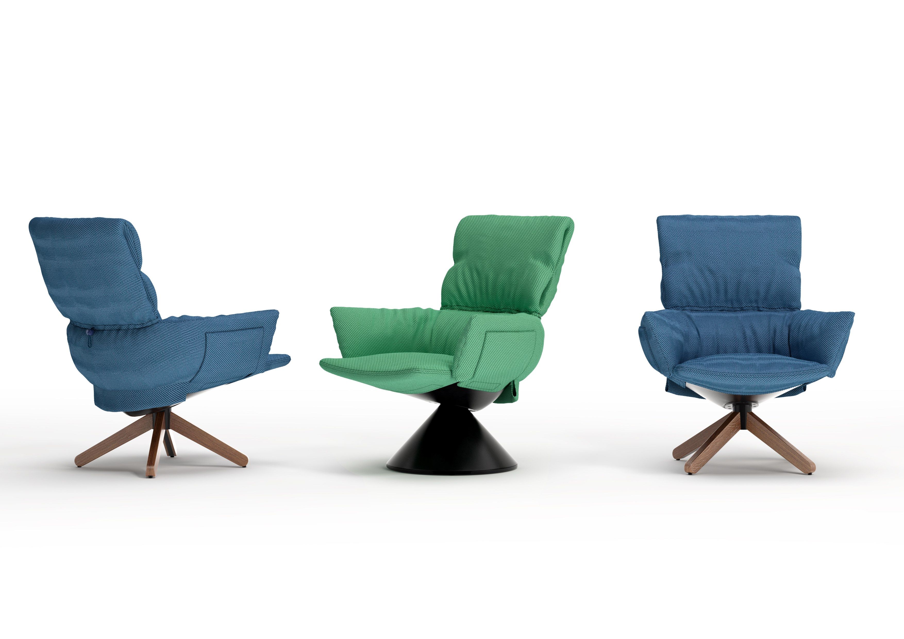 Съемное кресло с деревянной основой CAPPELLINI Lud'o Lounge ARCH-00045468 - Вид №4