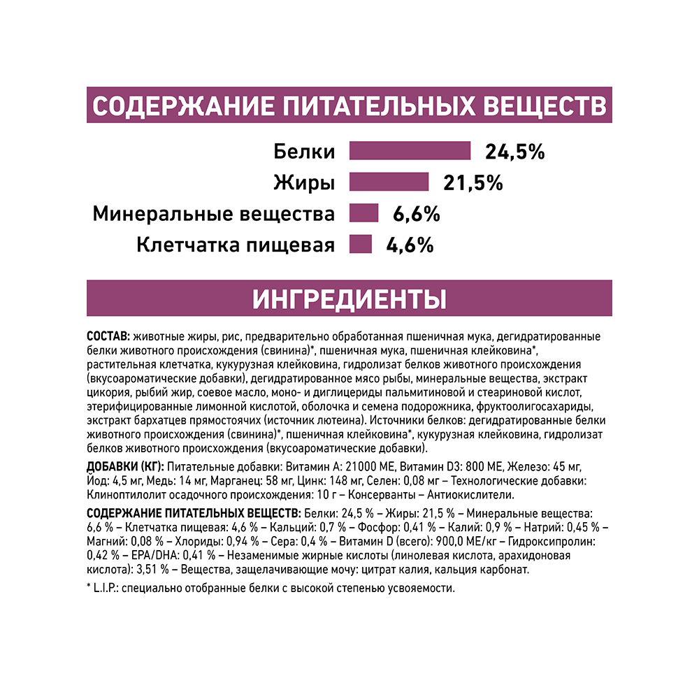 ПР0053533 Корм для кошек Vet Diet Renal Select при хронической почечной недостаточности сух. 2кг ROYAL CANIN  - Вид №6