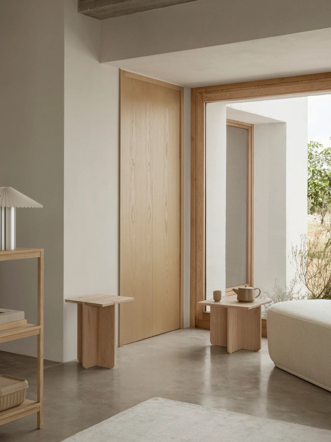 Квадратный журнальный столик из дуба blomus Engawa ARCH-00152813 - Вид №5