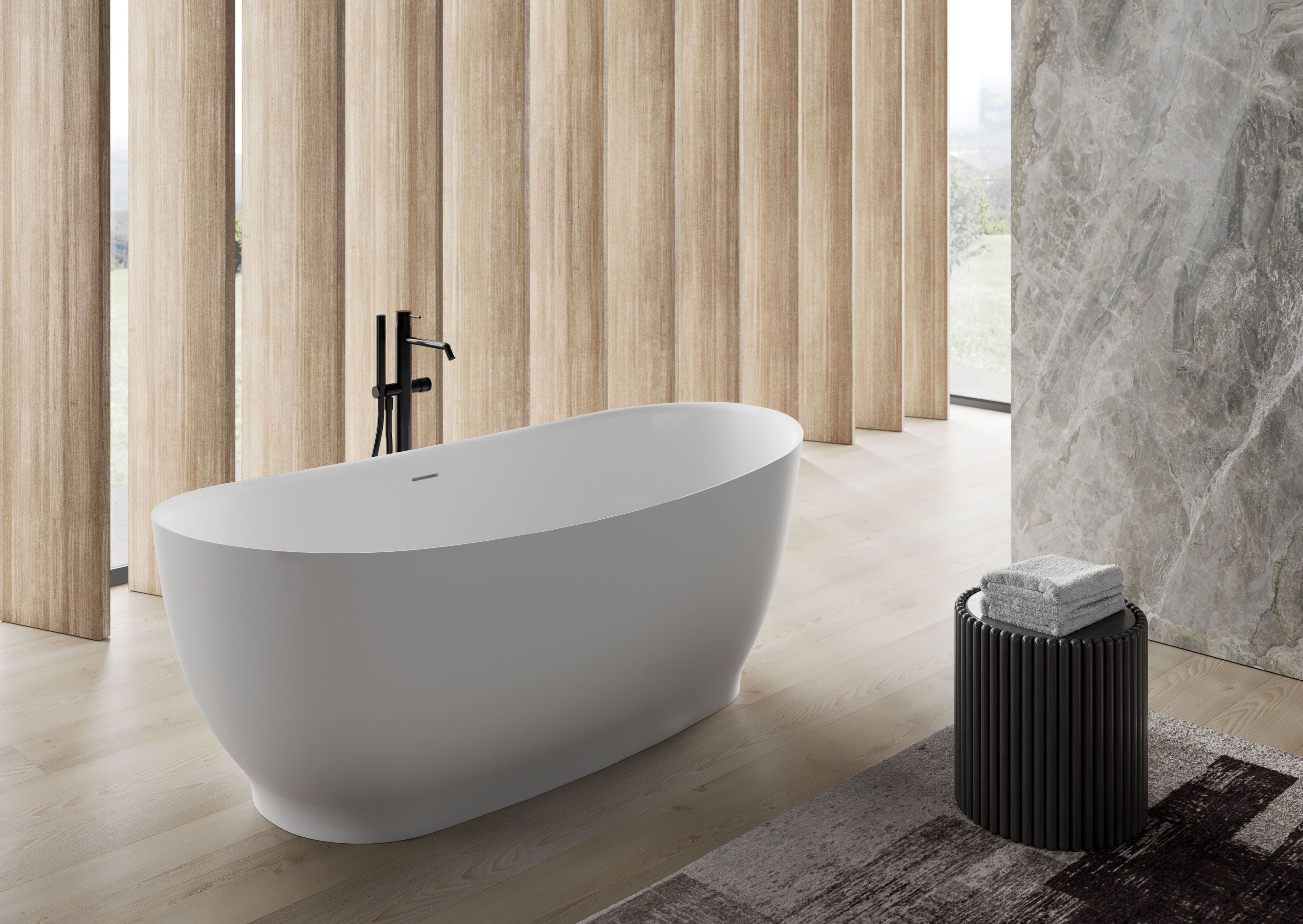 Ванна в центре комнаты в Cristalplant® DISENIA ISCHIA ARCH-00143370 - Вид №1