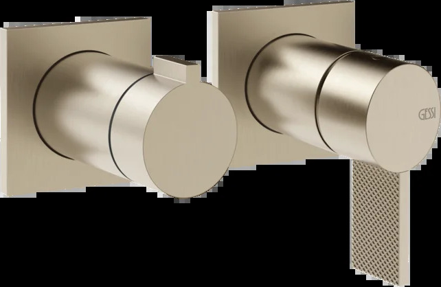 Смеситель для душа 73638 149 Gessi Inverso МАТОВЫЙ НИКЕЛЬ FINOX