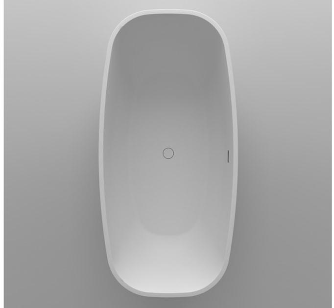 Blu Bathworks® Отдельностоящая овальная ванна цвета blue ∙ stone ™ Azure Bt0308 - Вид №1