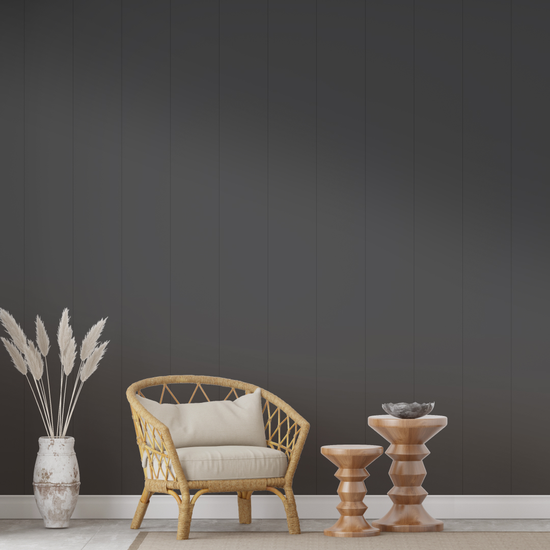 Панель МДФ Classic Stella De Luxe 2700х200х6 Black Lead (упак. 8 шт.) STSR-43 - Вид №3