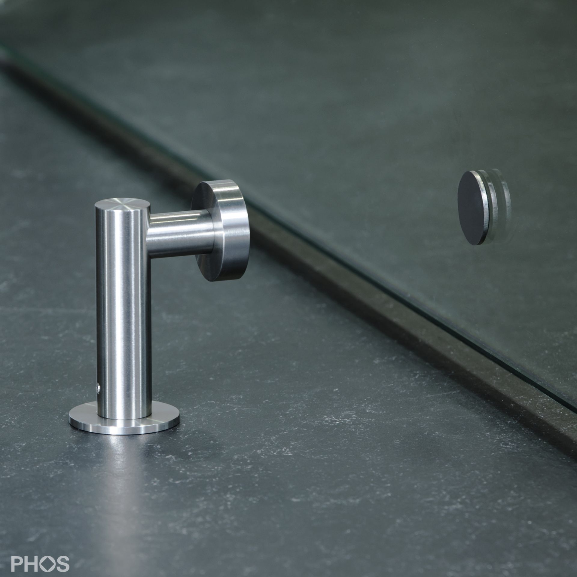 TFM20-77 Дверной стопорный магнит, маленький. PHOS 