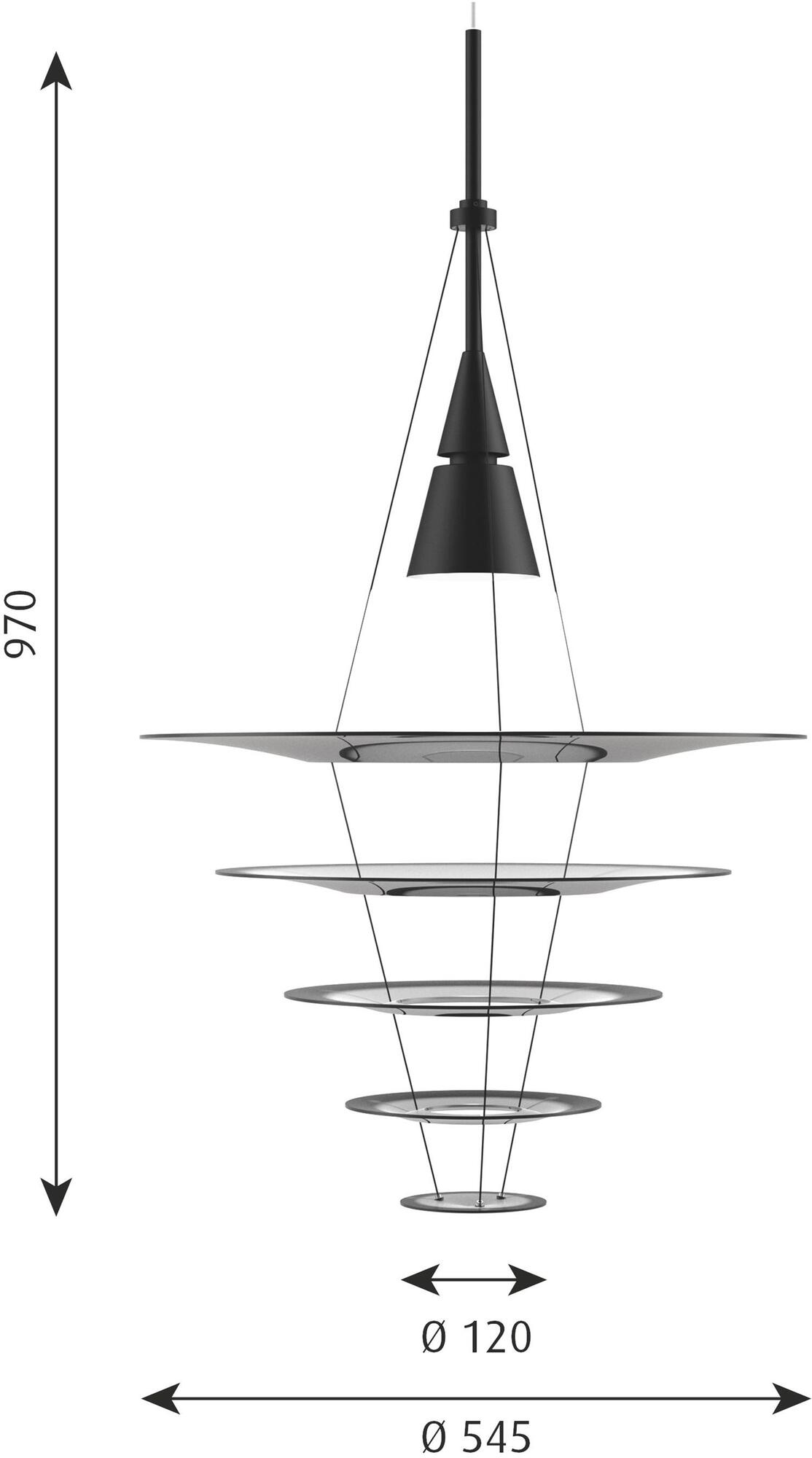 Louis Poulsen Подвесной светильник из алюминия Enigma sun-id-1396257 - Вид №4
