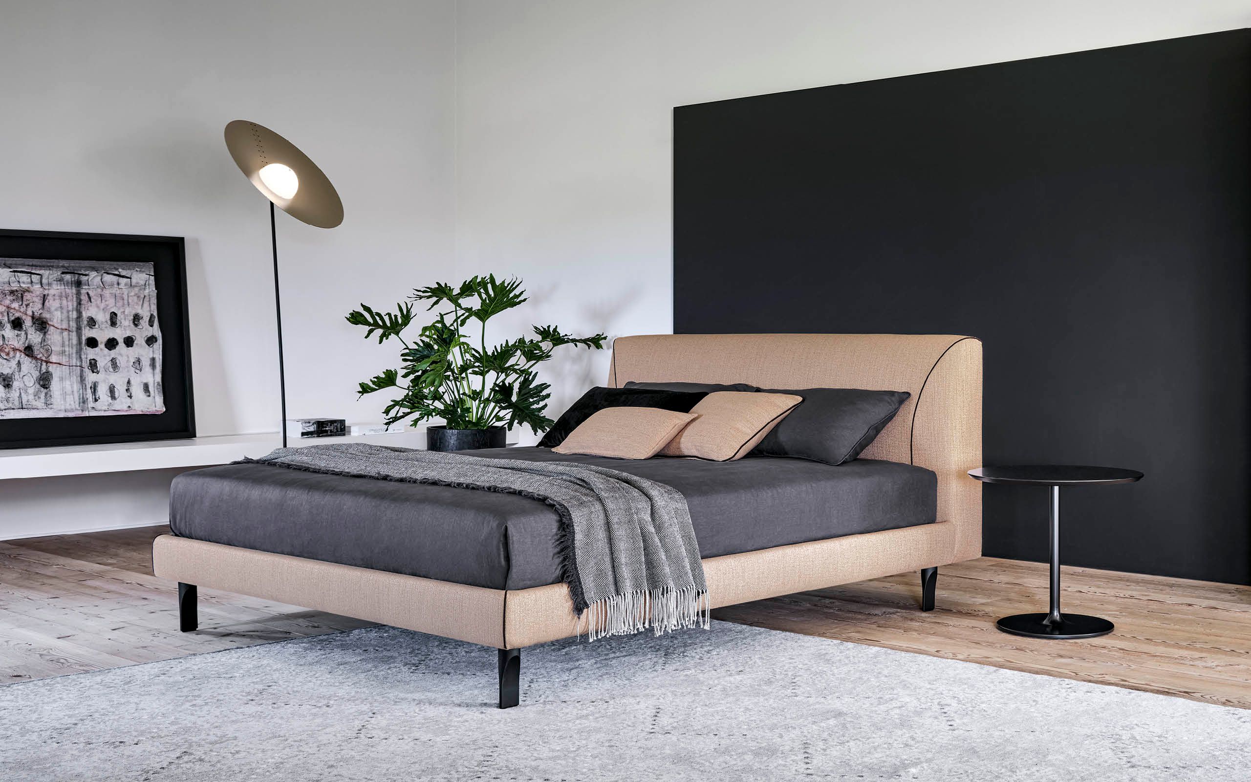 Двуспальная кровать с мягкой тканью Twils ISS ARCH-00085508 - Вид №12