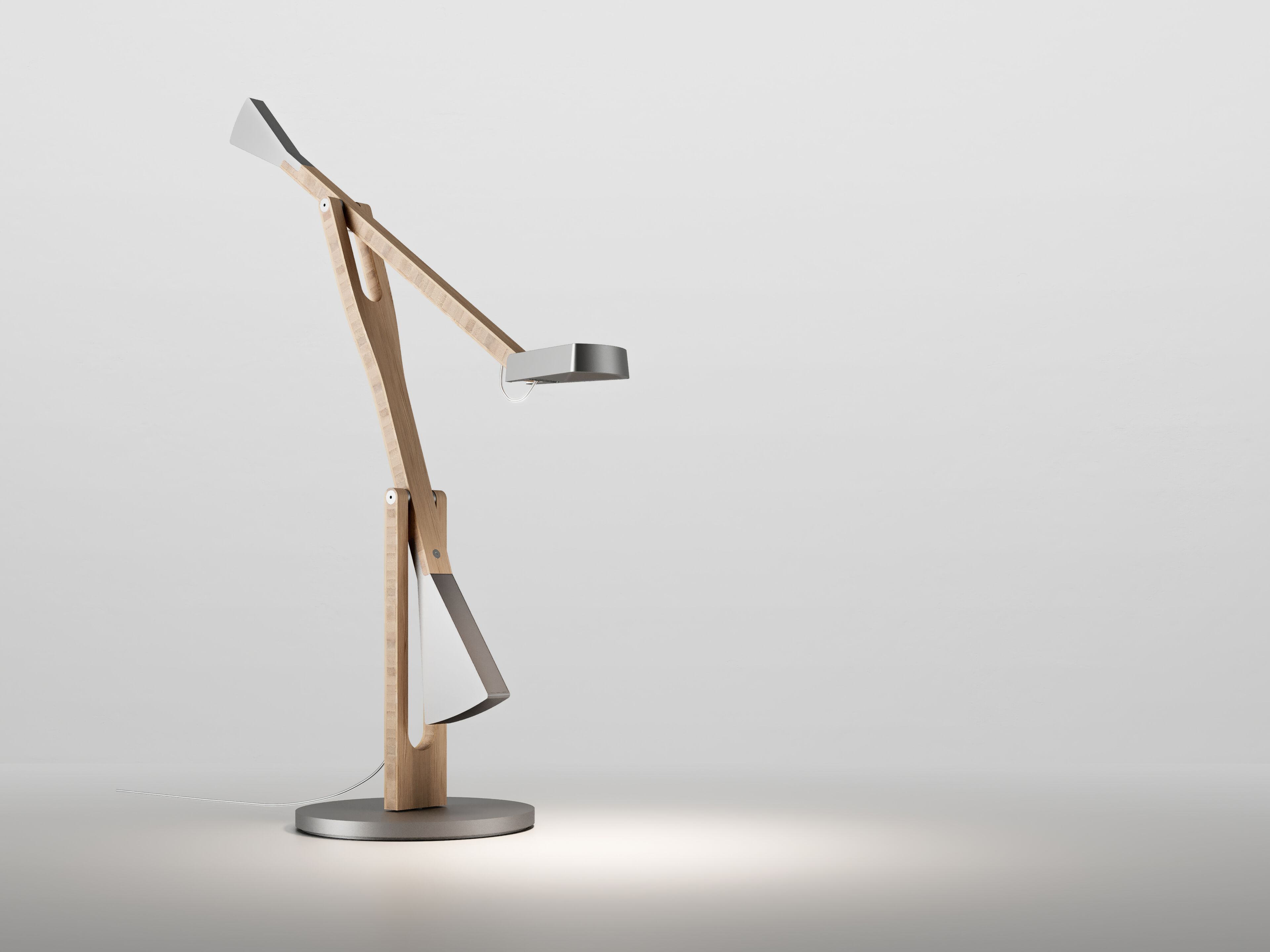 Бамбуковая регулируемая настольная лампа Artemide INTERNODE ARCH-00062367 - Вид №2