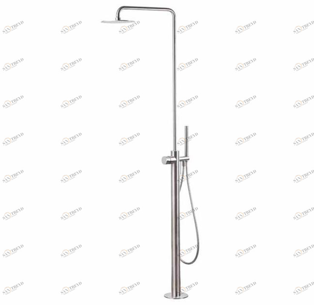 MINA Напольная душевая стойка из нержавеющей стали с ручным душем Giotto 70802500xt