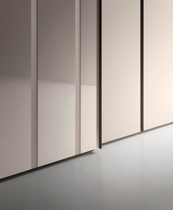Шкафы с раздвижной дверью на створке
