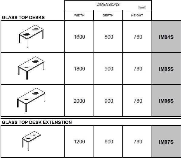 MDD Угловой стеклянный стол Impuls sun-id-1410792 - Вид №2