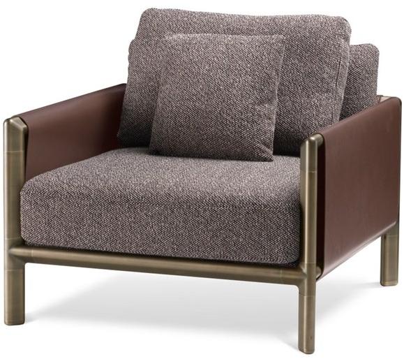 GHIDINI1961 Кресло с подлокотниками Frame sun-id-1376762 - Вид №1