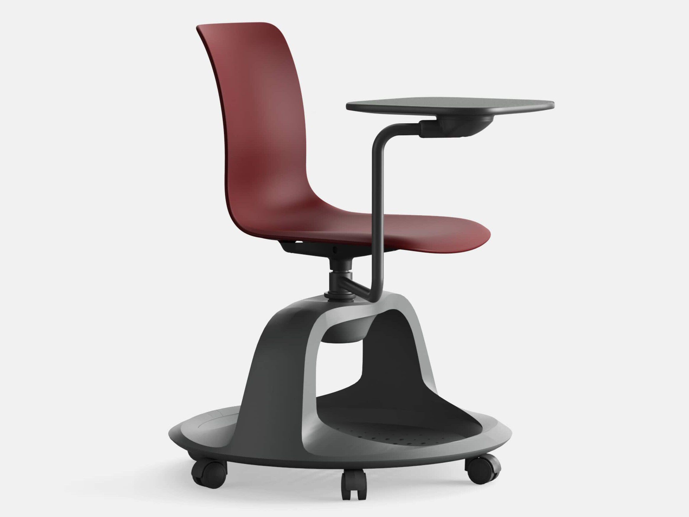 Вращающееся кресло для конференций из полипропилена с колесами IBEBI Nume ARCH-00146444