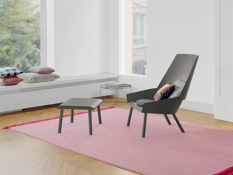 e15 Однотонный коврик из шерсти  Cp03  - Вид №1