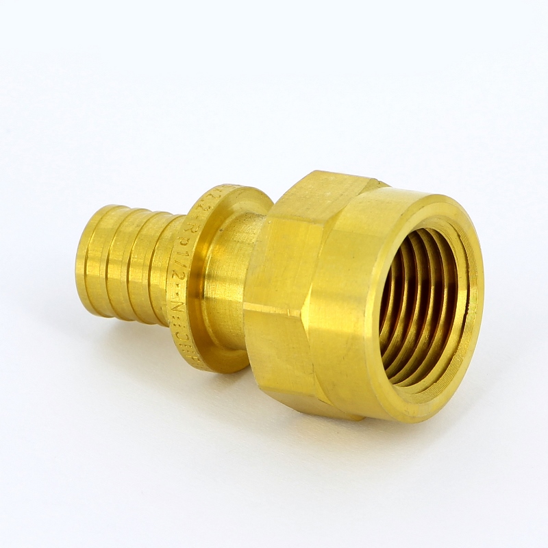 Муфта надвижная В латунная REHAU 16х1/2" 259515