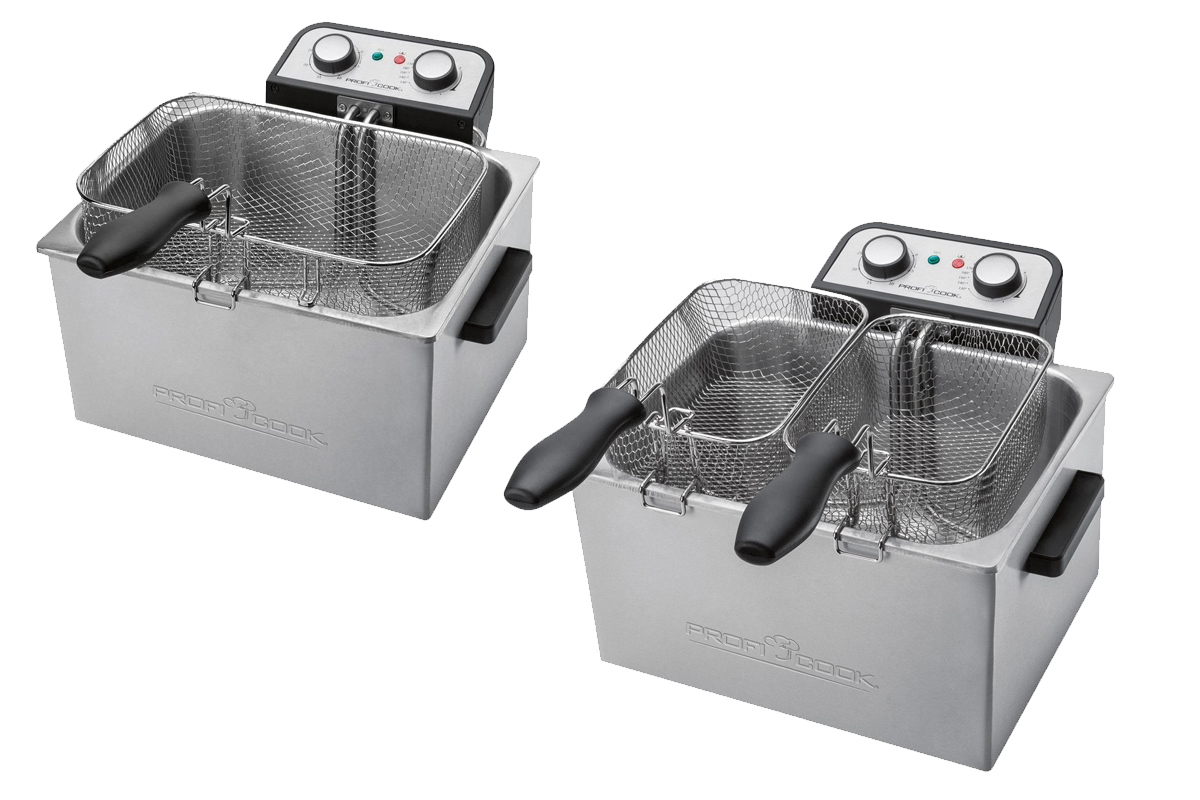 5315246 Фритюрница Profi Cook PC-FR 1038 серебристый ProfiCook STDN-0080488 - Вид №1