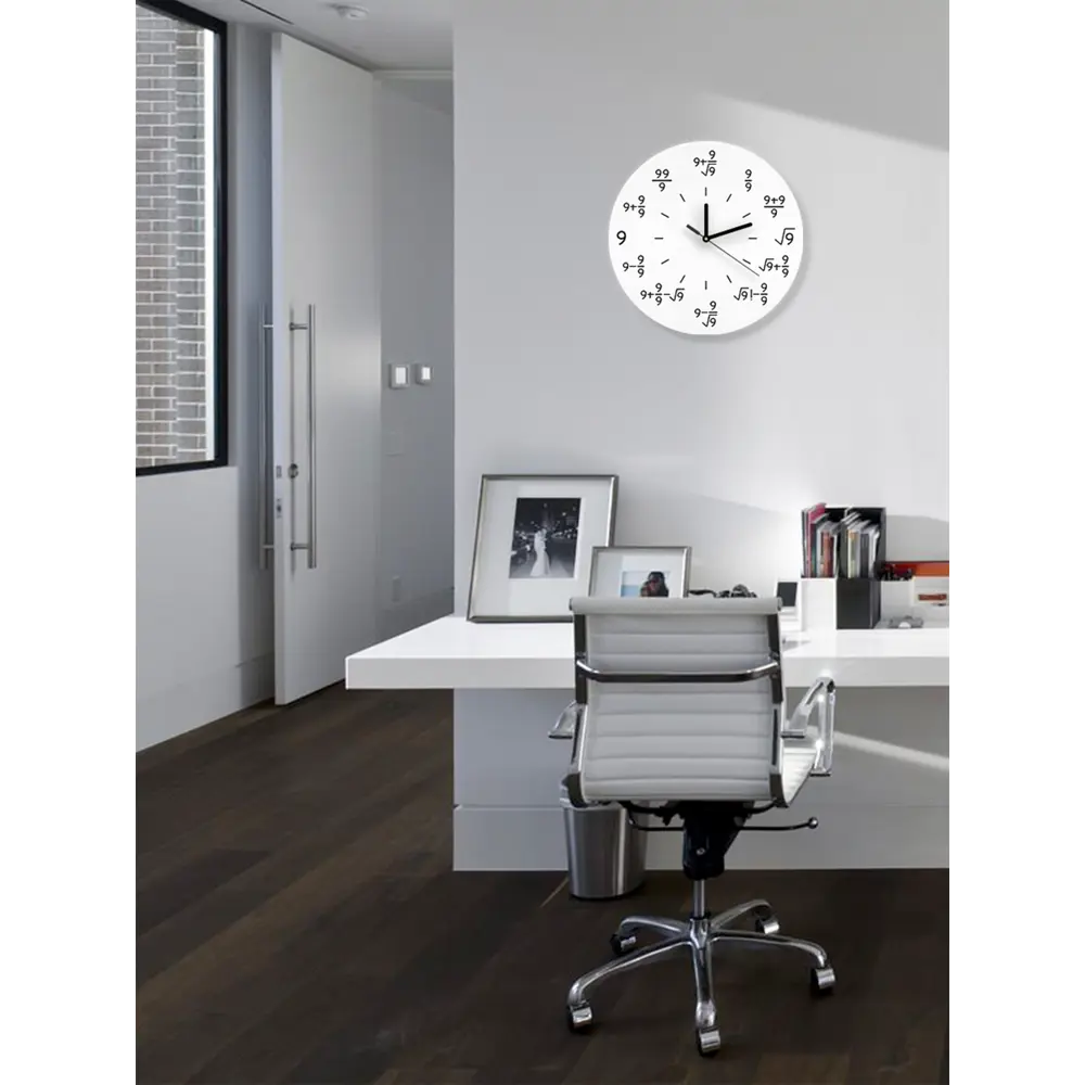 Настенные часы Одержимость математикой 30x30 см 82882506 STLM-2137643 Santreyd hi-tech - Вид №6